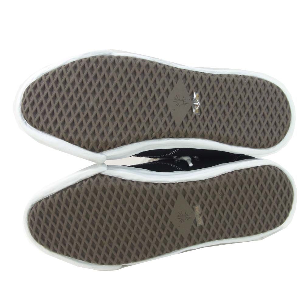 MIHARA YASUHIRO ミハラヤスヒロ A01FW702 オリジナルソール キャンバス ローカット スニーカー ブラック系 43【新古品】【未使用】【中古】