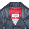 MAISON MARGIELA メゾンマルジェラ 15ss レプリカ ダブル ライダース ジャケット 14ライン ブラック系 44【中古】