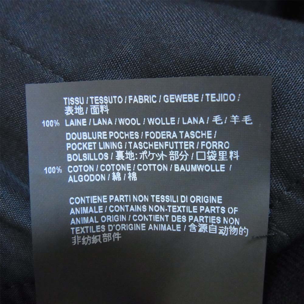 SAINT LAURENT サンローラン 483927 18SS  ベルト スラックス ブラック系 48【新古品】【未使用】【中古】