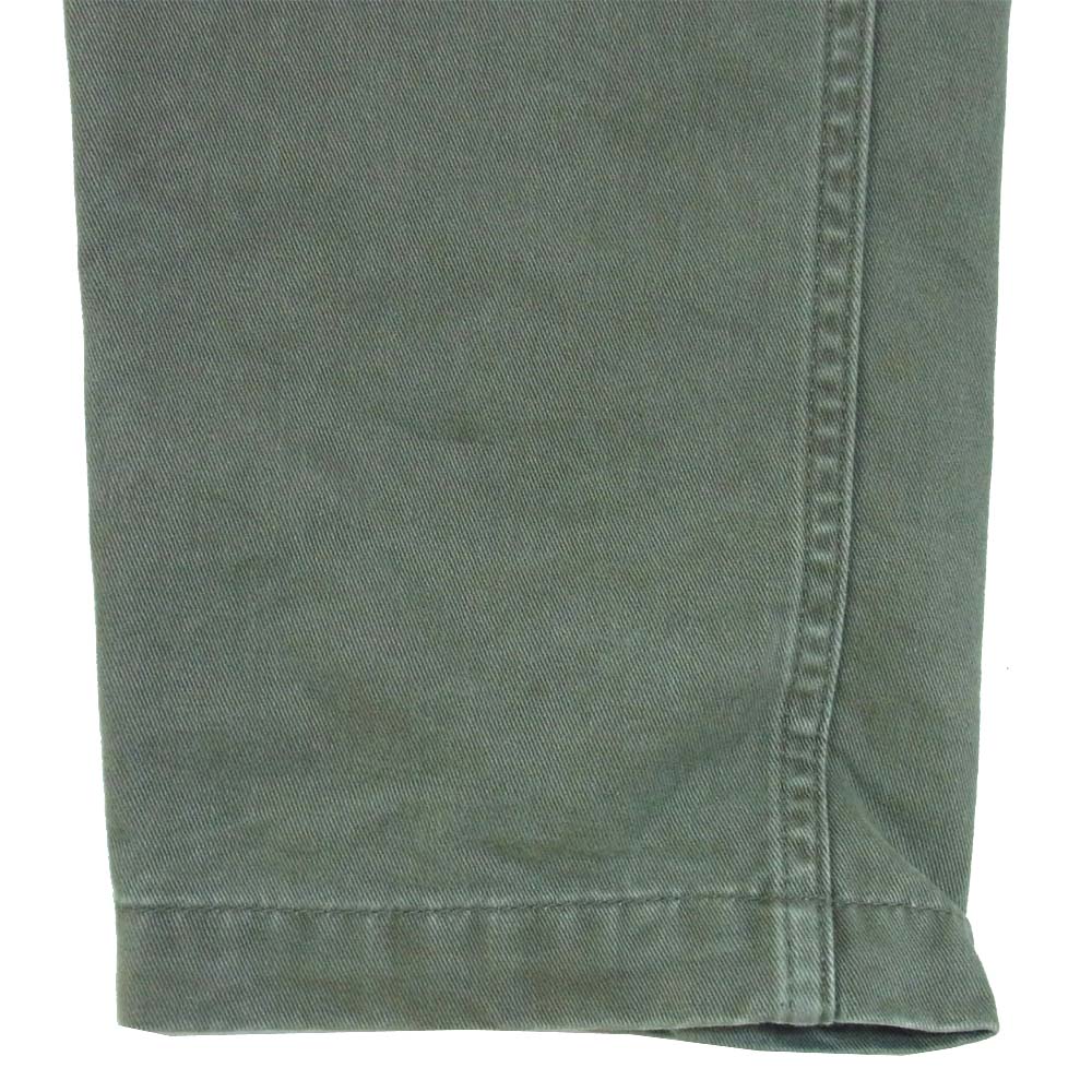 ベドウィン ベイカー ミリタリー パンツ モスグリーン系 3【中古】
