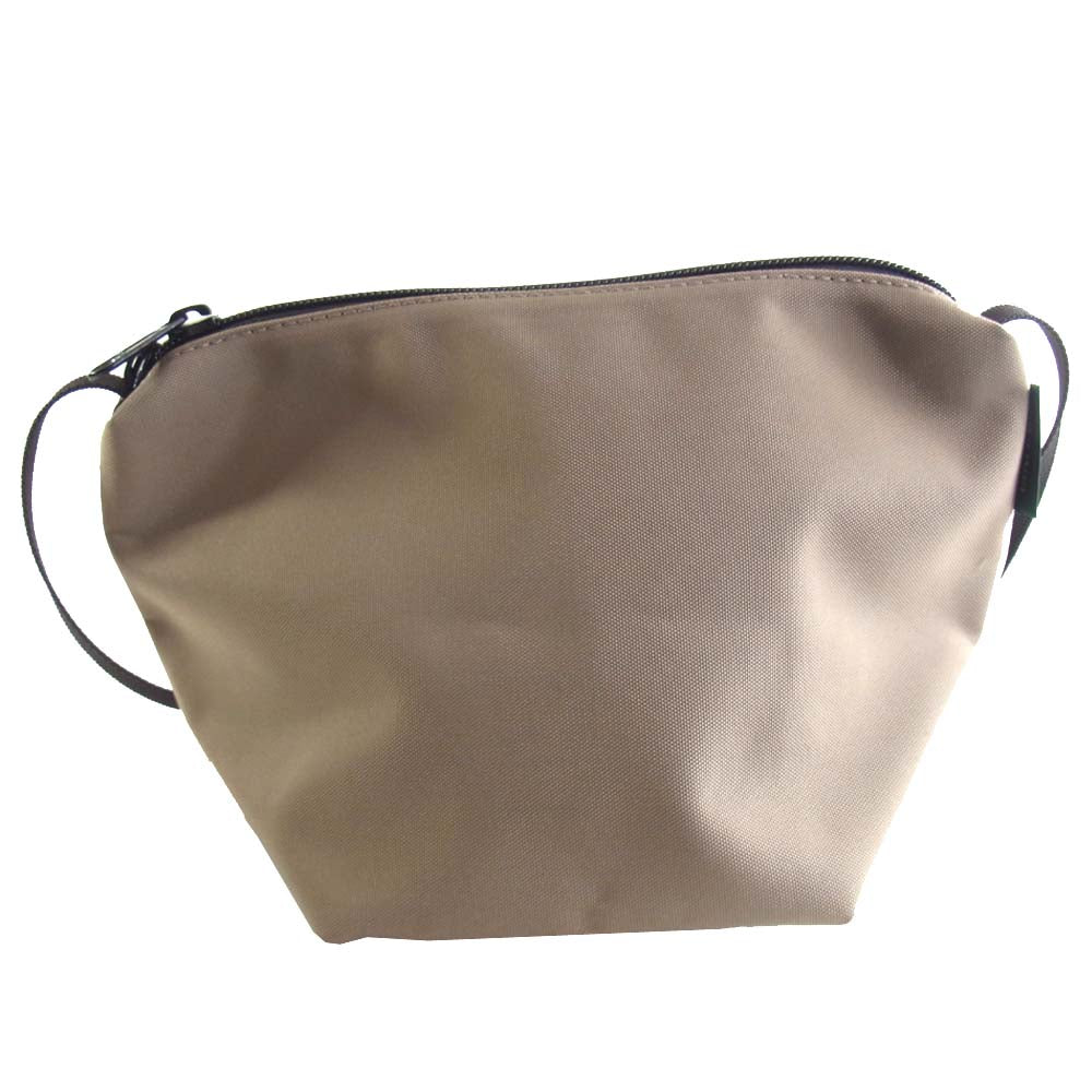 Herve Chapelier エルベ・シャプリエ GRL別注 Mini pochette ショルダー バッグ ベージュ系【美品】【中古】