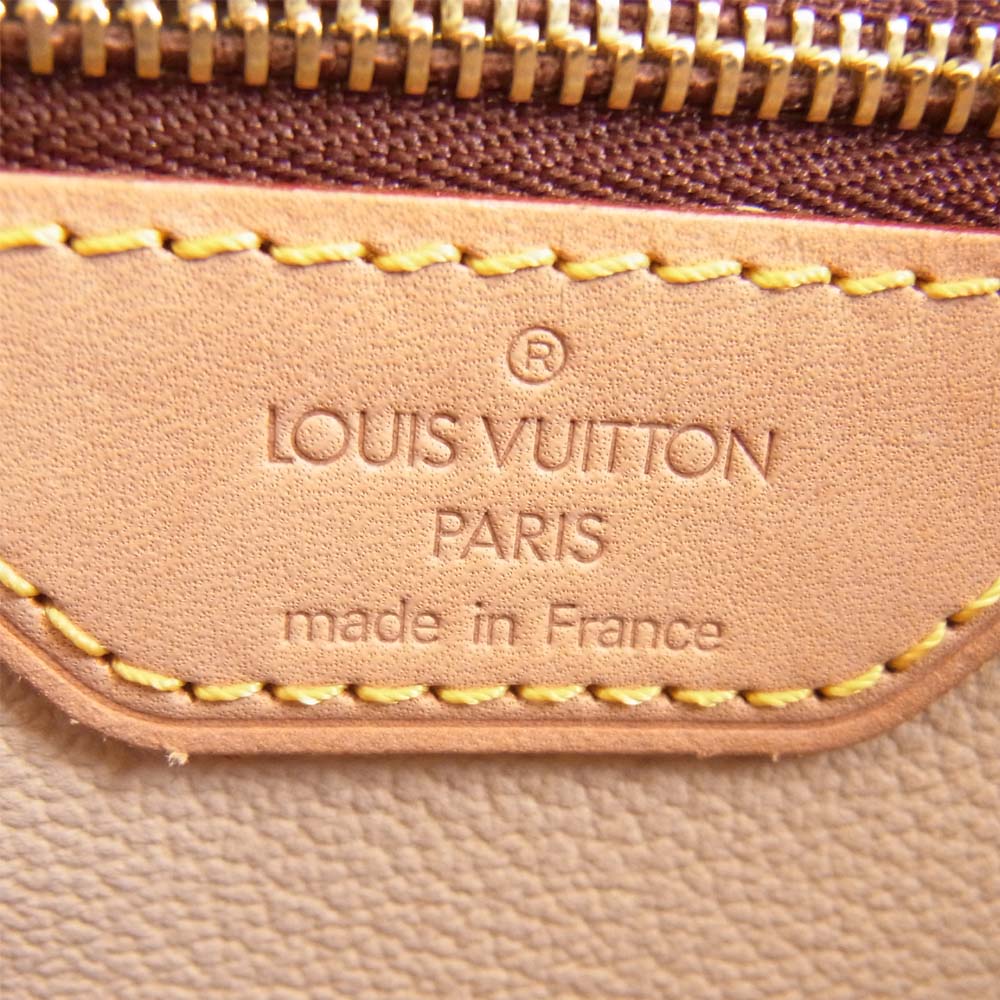 LOUIS VUITTON ルイ・ヴィトン M42238 バケットPM モノグラム ショルダー バッグ ブラウン系【中古】