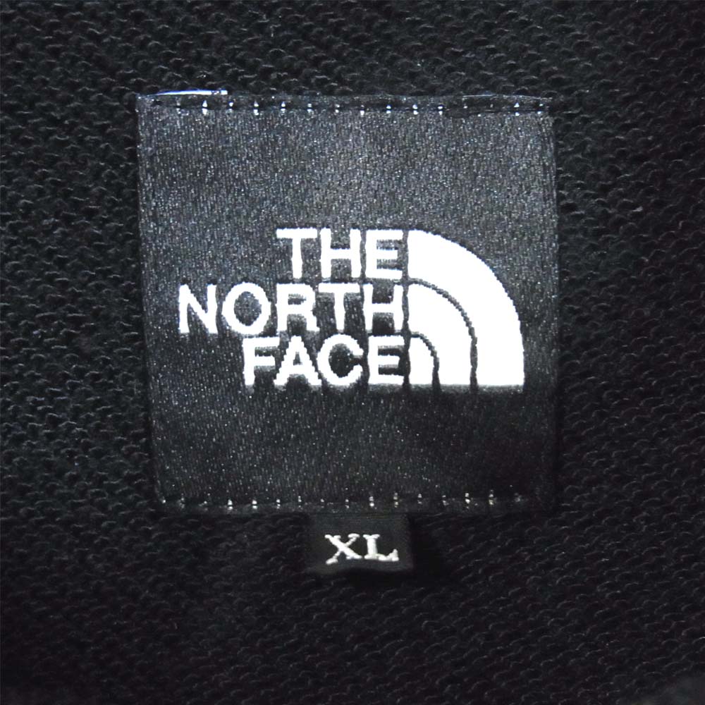THE NORTH FACE ノースフェイス NT12034 Back Squqre Logo Hoodie バック スクエア ロゴ パーカー ダークネイビー系 XL【中古】