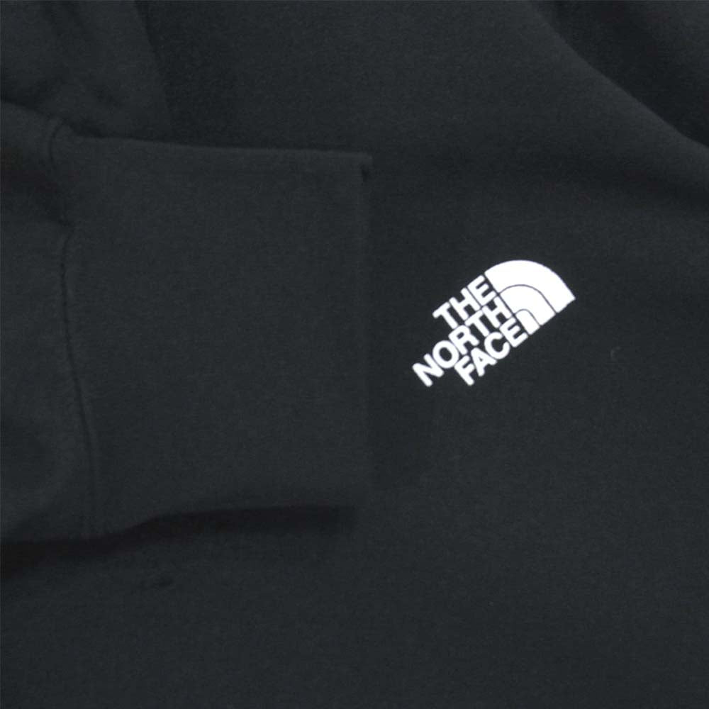 THE NORTH FACE ノースフェイス NT12034 Back Squqre Logo Hoodie バック スクエア ロゴ パーカー ダークネイビー系 XL【中古】