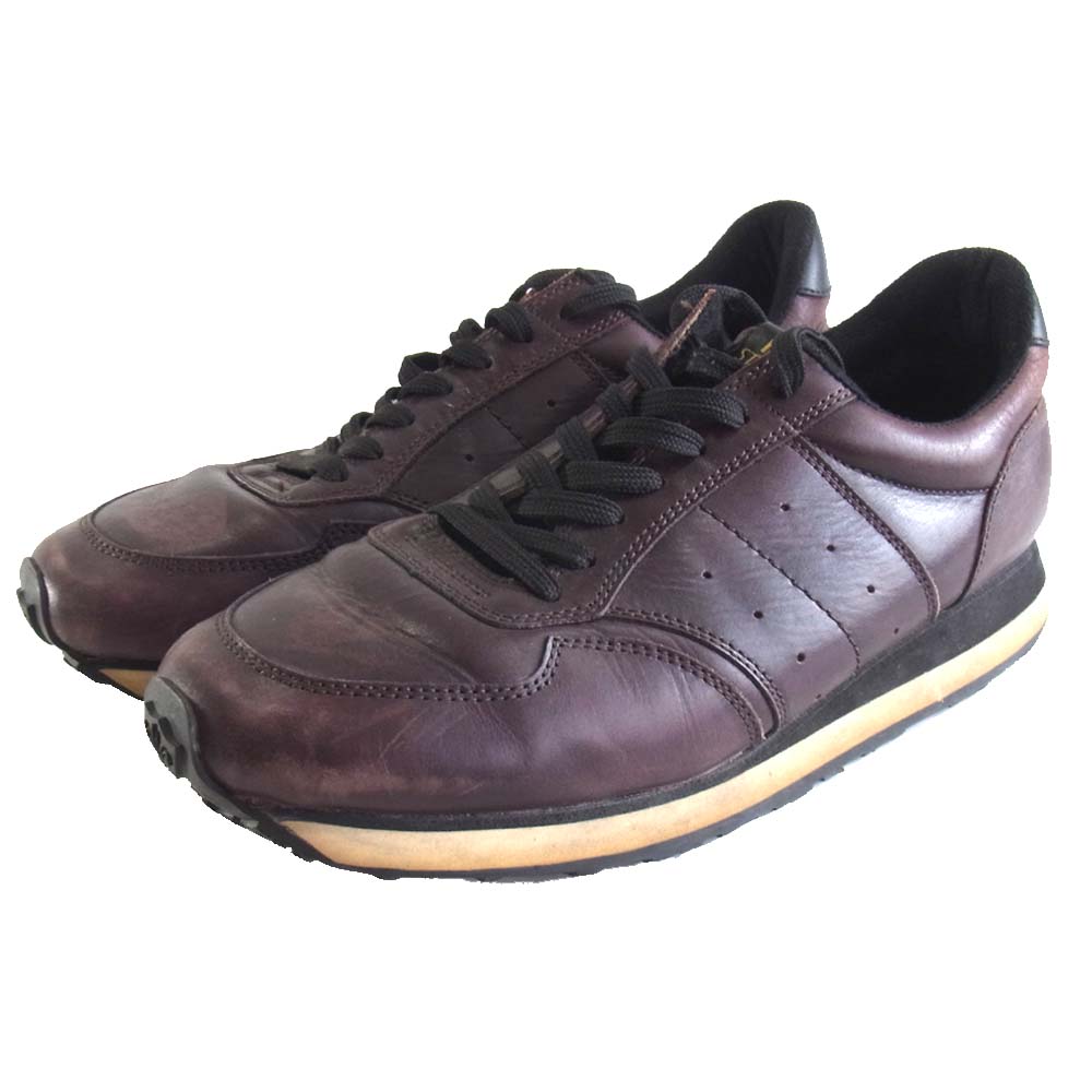 エフアールエイチ スタジオ レザー スニーカー ブラウン系 40【中古】