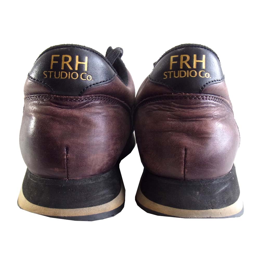 エフアールエイチ スタジオ レザー スニーカー ブラウン系 40【中古】