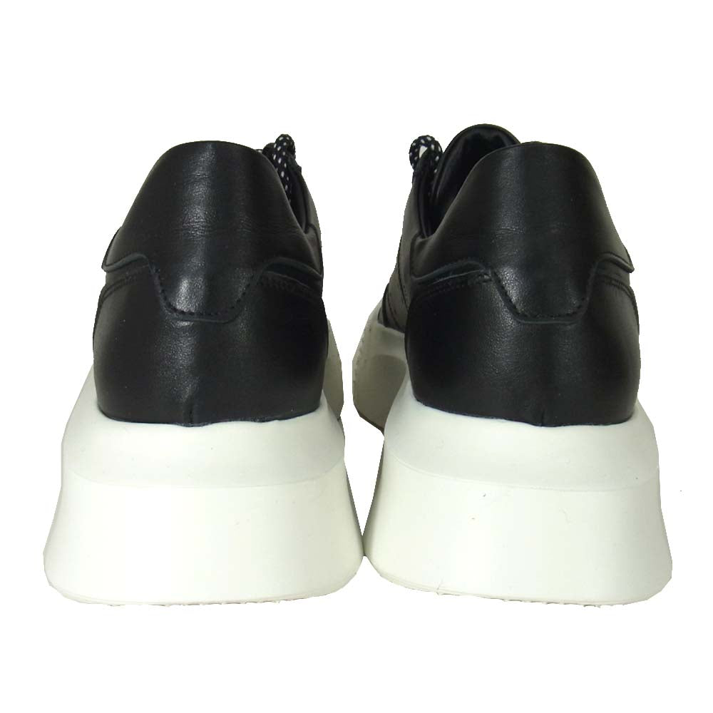 ピーエイチエー NM1-U イタリア製 レザー 厚底 ダッド スニーカー ブラック系【新古品】【未使用】【中古】