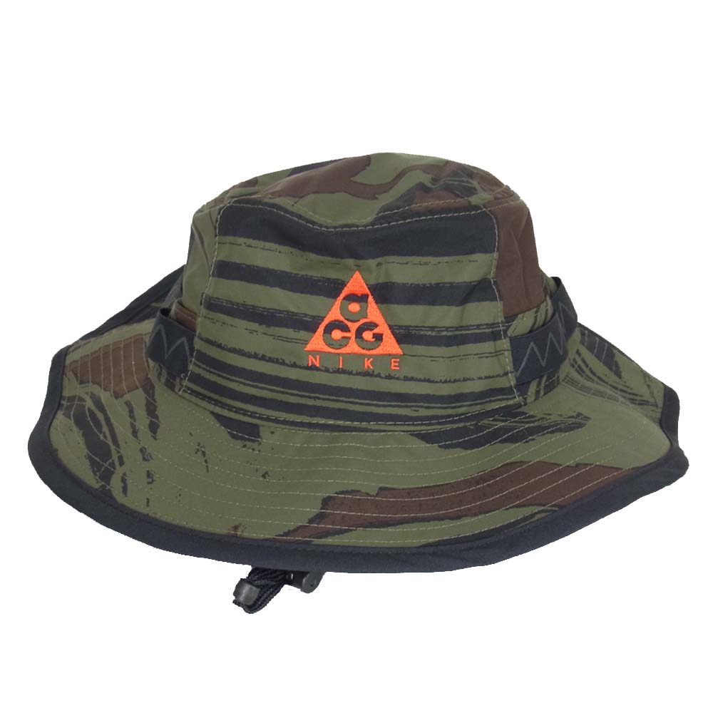 NIKE ナイキ CU6530-325 ACG マウント フジ バケットハット カーキ系【新古品】【未使用】【中古】