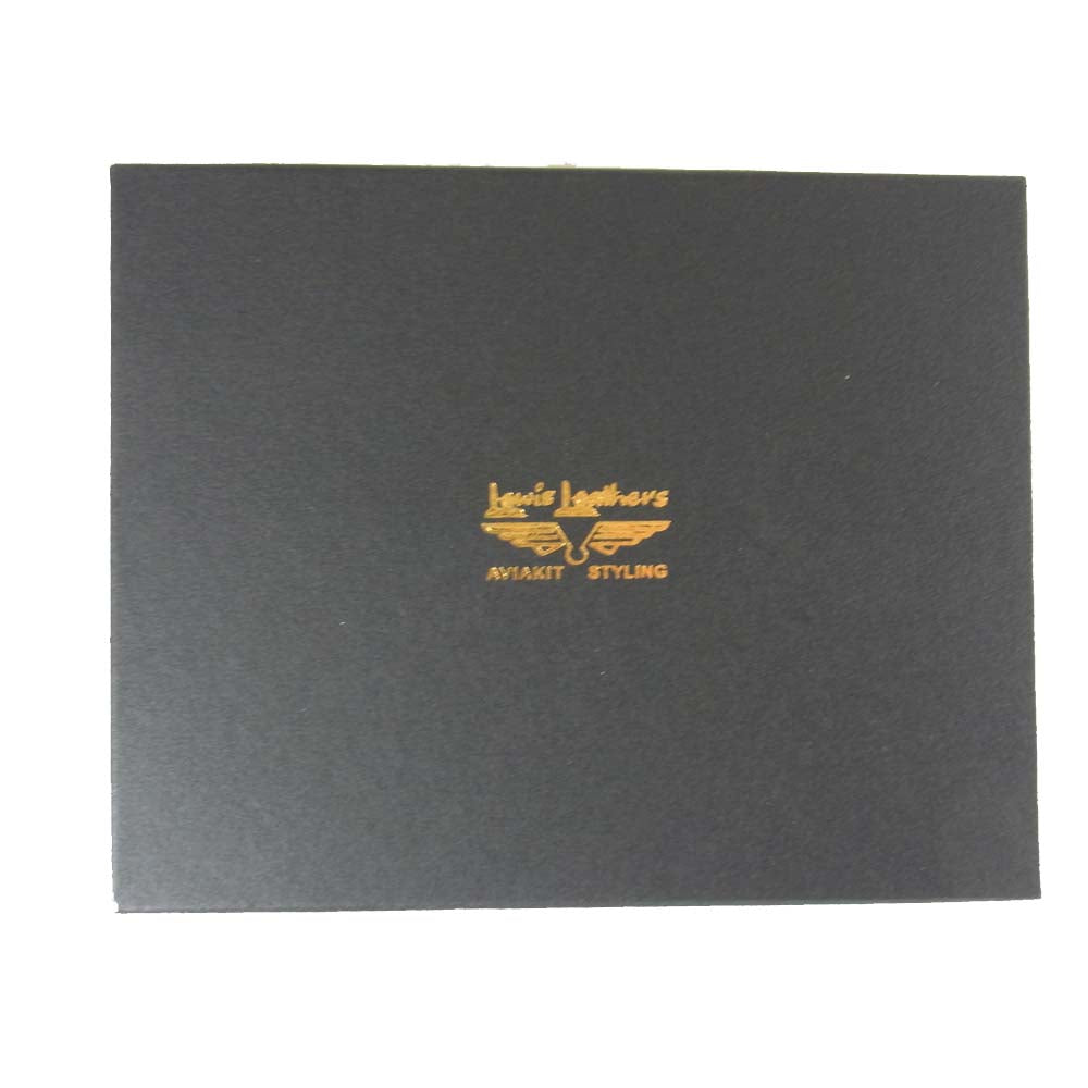 Lewis Leathers ルイスレザー × PORTER ポーター Leather Zip Wallet レザー ジップ ウォレット ブラック系【新古品】【未使用】【中古】