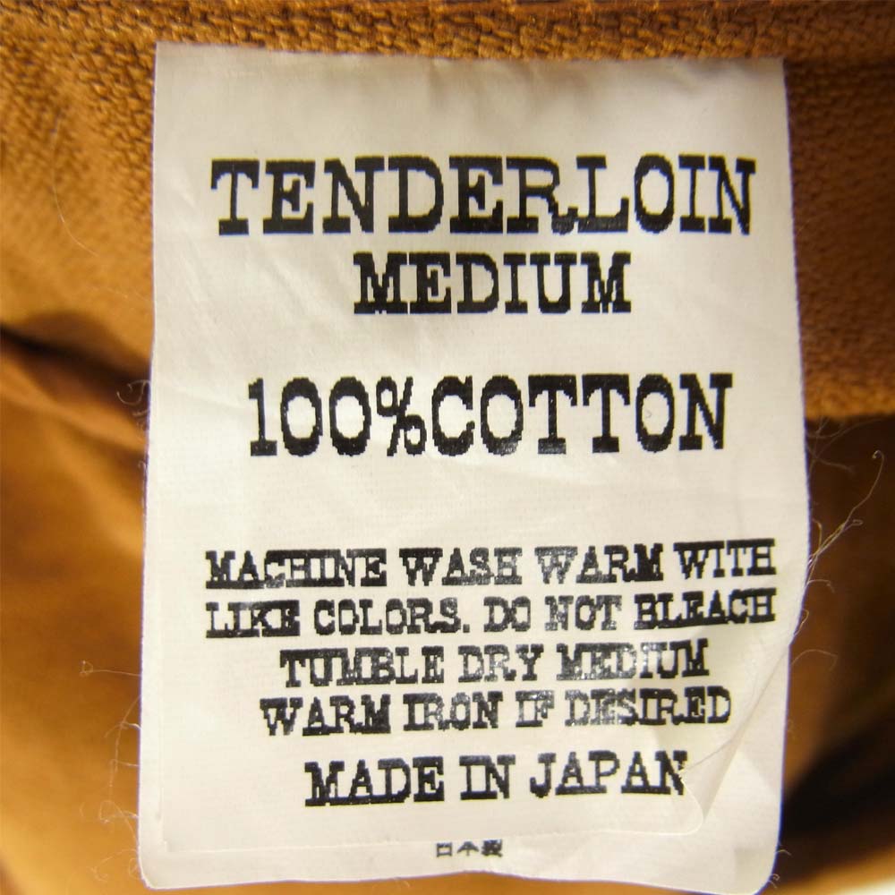 TENDERLOIN テンダーロイン T-MOLESKIN JKT モールスキン ジャケット ブラウン系 M【中古】