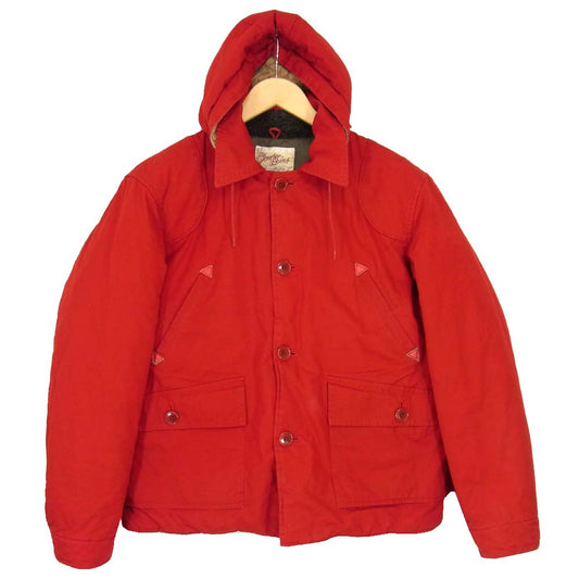 TENDERLOIN テンダーロイン 15AW T-HUNTING DOWN JKT ハンティング ダウン ジャケット レッド系 S【中古】