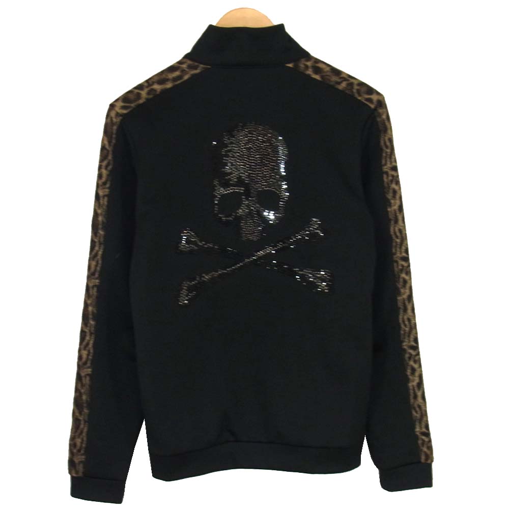 ROEN ロエン スワロフスキー スカル レオパード ライン トラック