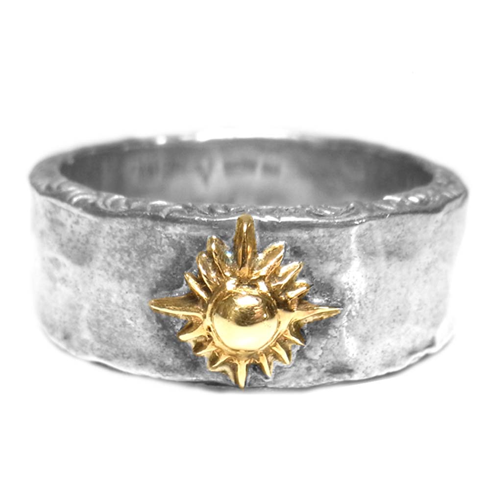 ARIZONA FREEDOM アリゾナフリーダム 18K リング シルバー系 19号【中古】