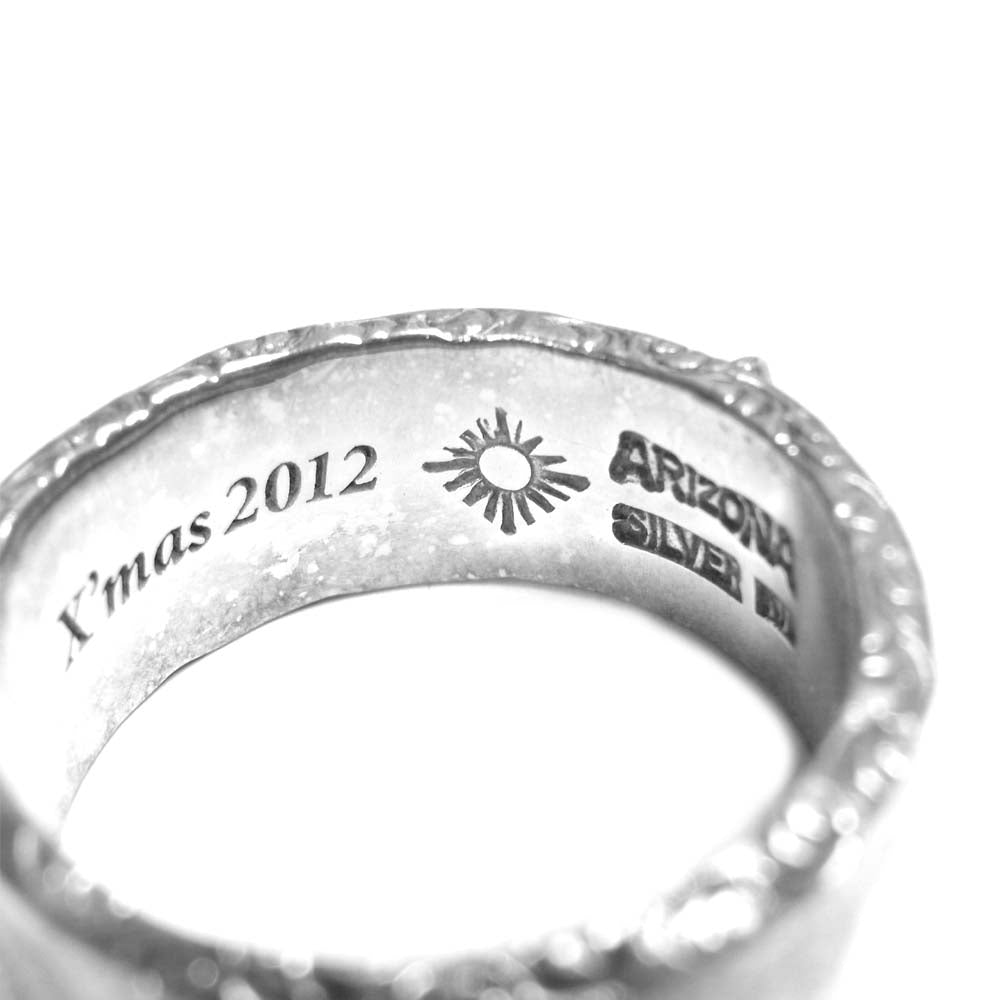 ARIZONA FREEDOM アリゾナフリーダム 18K リング シルバー系 19号【中古】