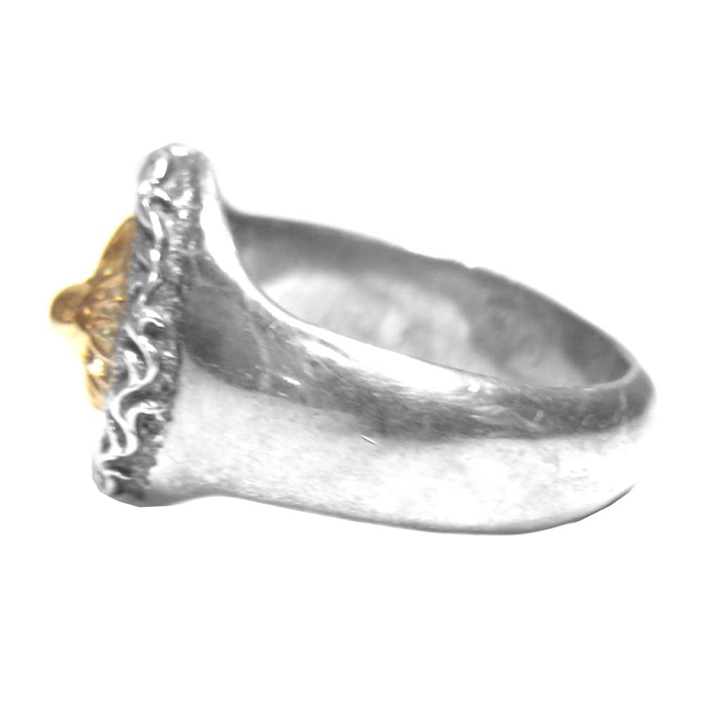 ARIZONA FREEDOM アリゾナフリーダム 18K リング シルバー系 19号【中古】