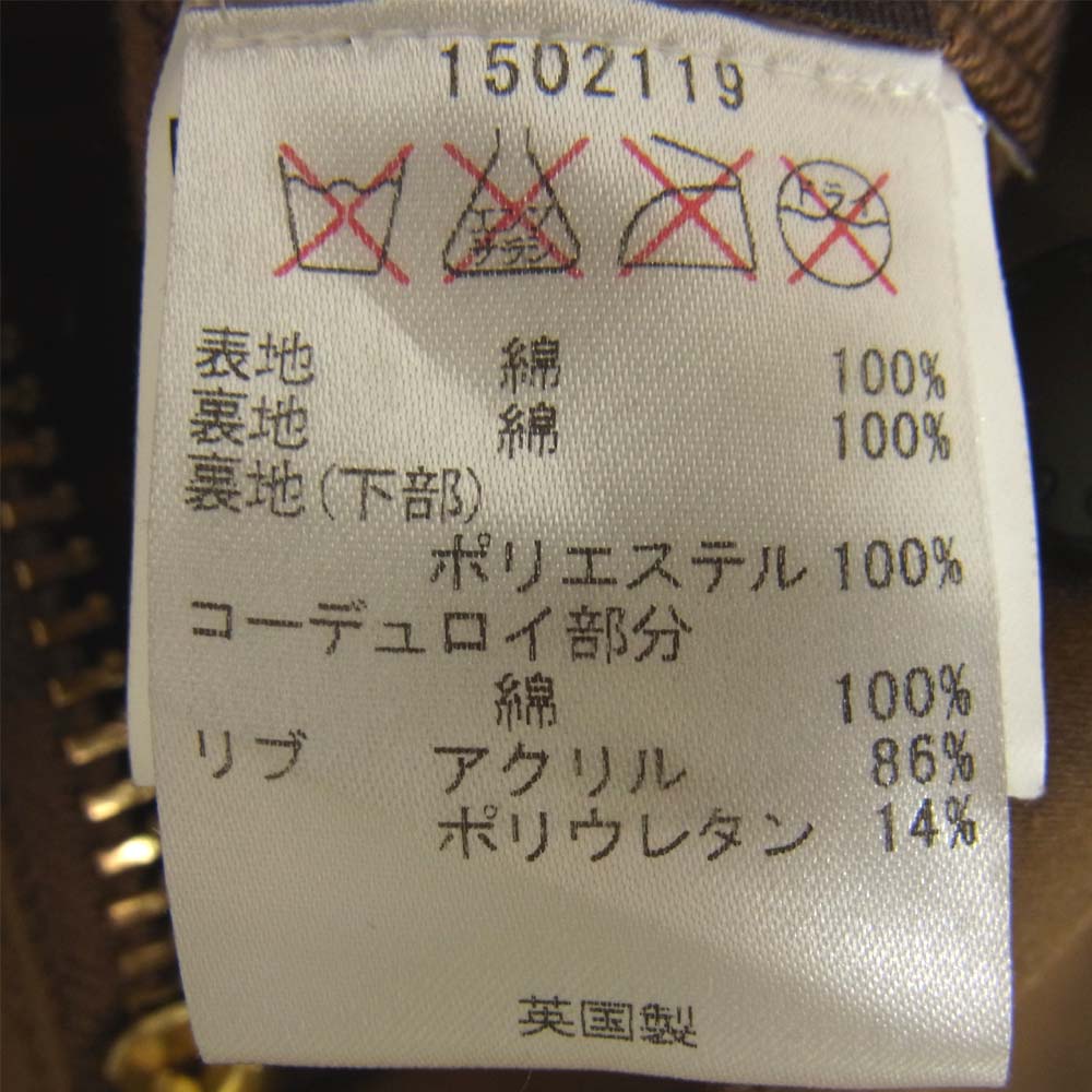 Barbour バブアー BEDALE SL ビデイル オイルド ジャケット ブラウン系 34【中古】