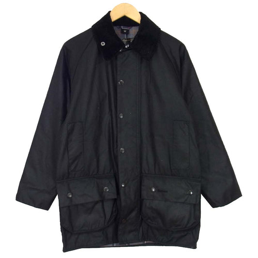 Barbour バブアー BEAUFORT ビューフォート オイルド ジャケット ブラック系 C36/91CM【美品】【中古】