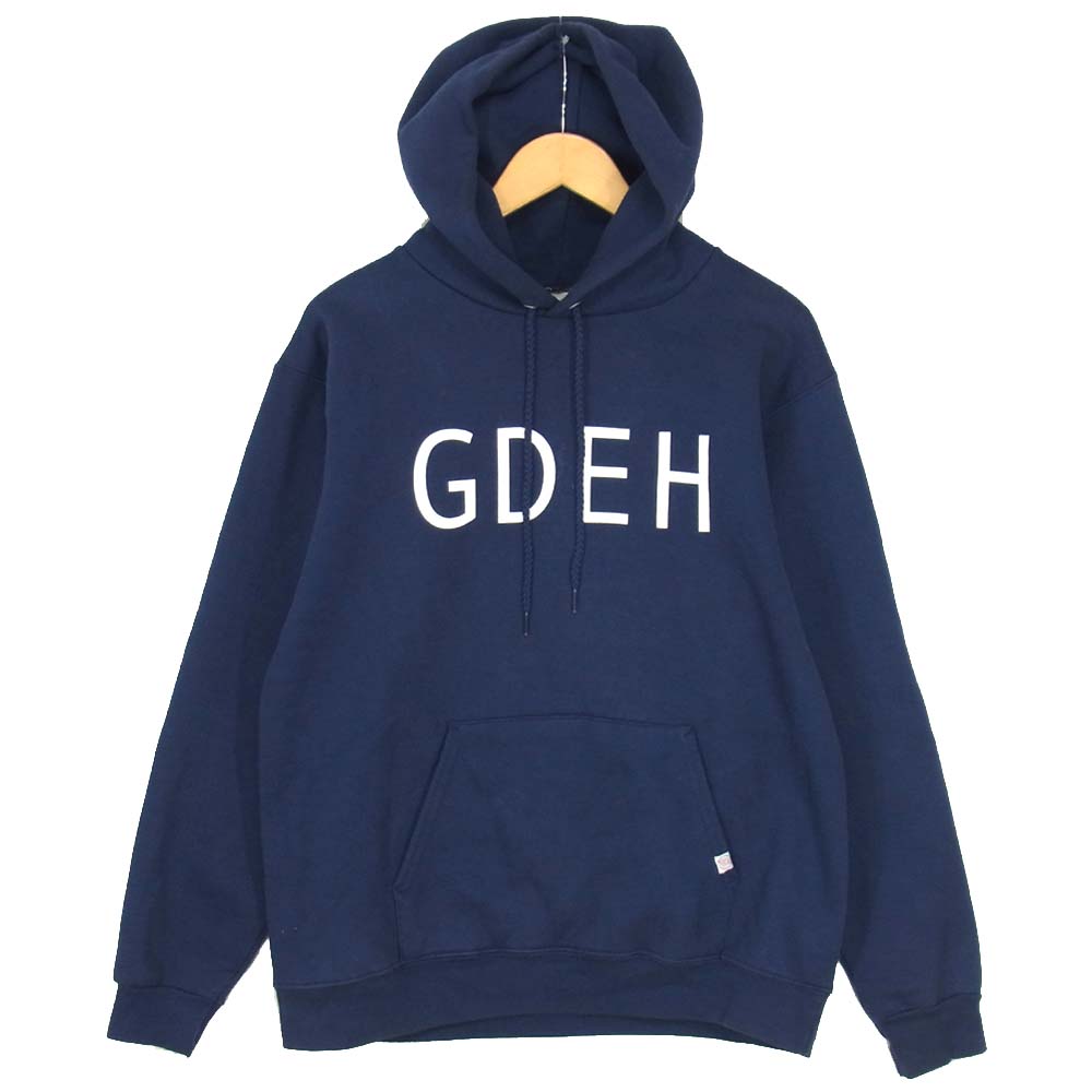 GOODENOUGH グッドイナフ 過去作 GDEH ロゴ ネイビー系 S【中古】