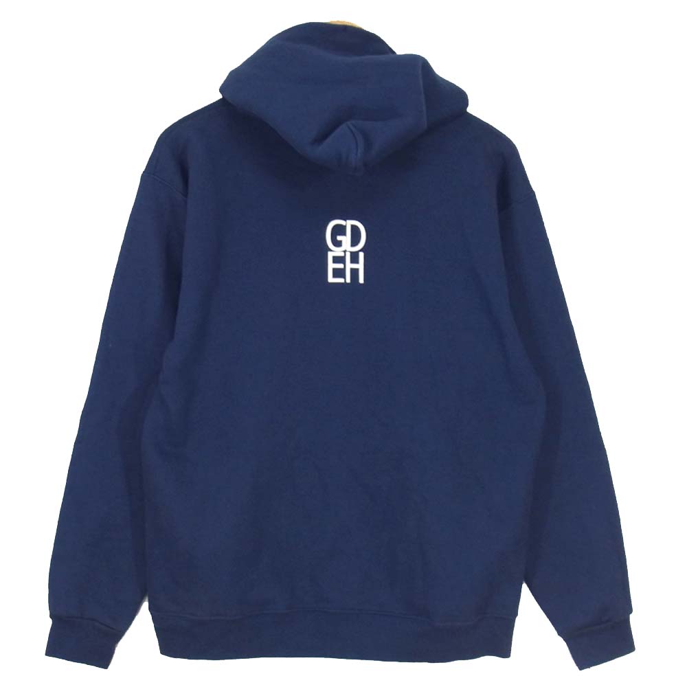 GOODENOUGH グッドイナフ 過去作 GDEH ロゴ ネイビー系 S【中古】
