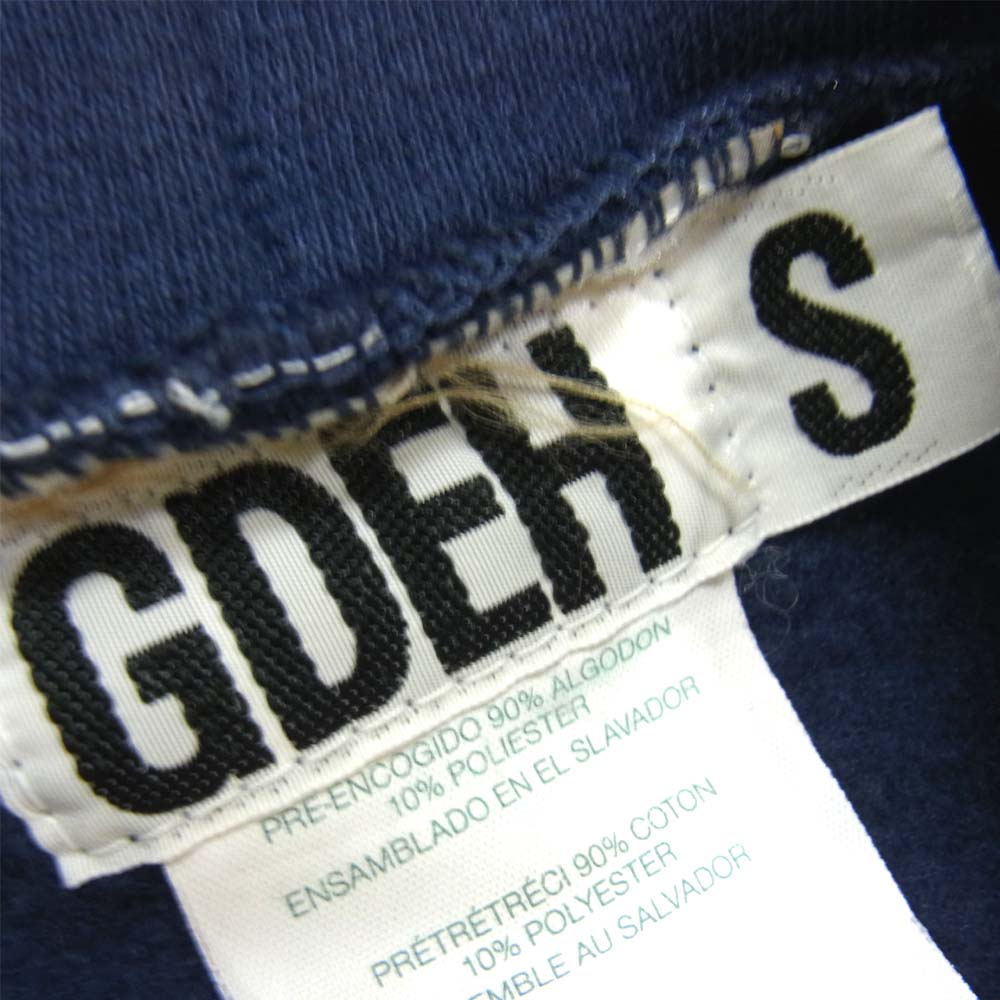 GOODENOUGH グッドイナフ 過去作 GDEH ロゴ ネイビー系 S【中古】