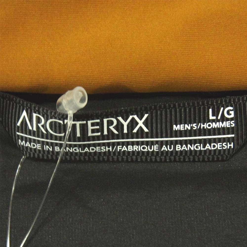 ARC'TERYX アークテリクス 24105 Atom AR Hoodie Men's アトム フーディ ジャケット 黄土色系 L【極上美品】【中古】