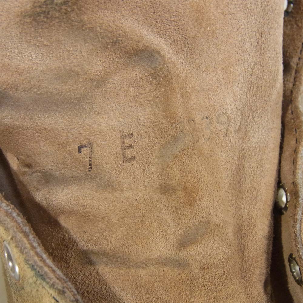 RED WING レッドウィング 8173 四角犬タグ アイリッシュセッター スウェード ブーツ ベージュ系 7E【中古】