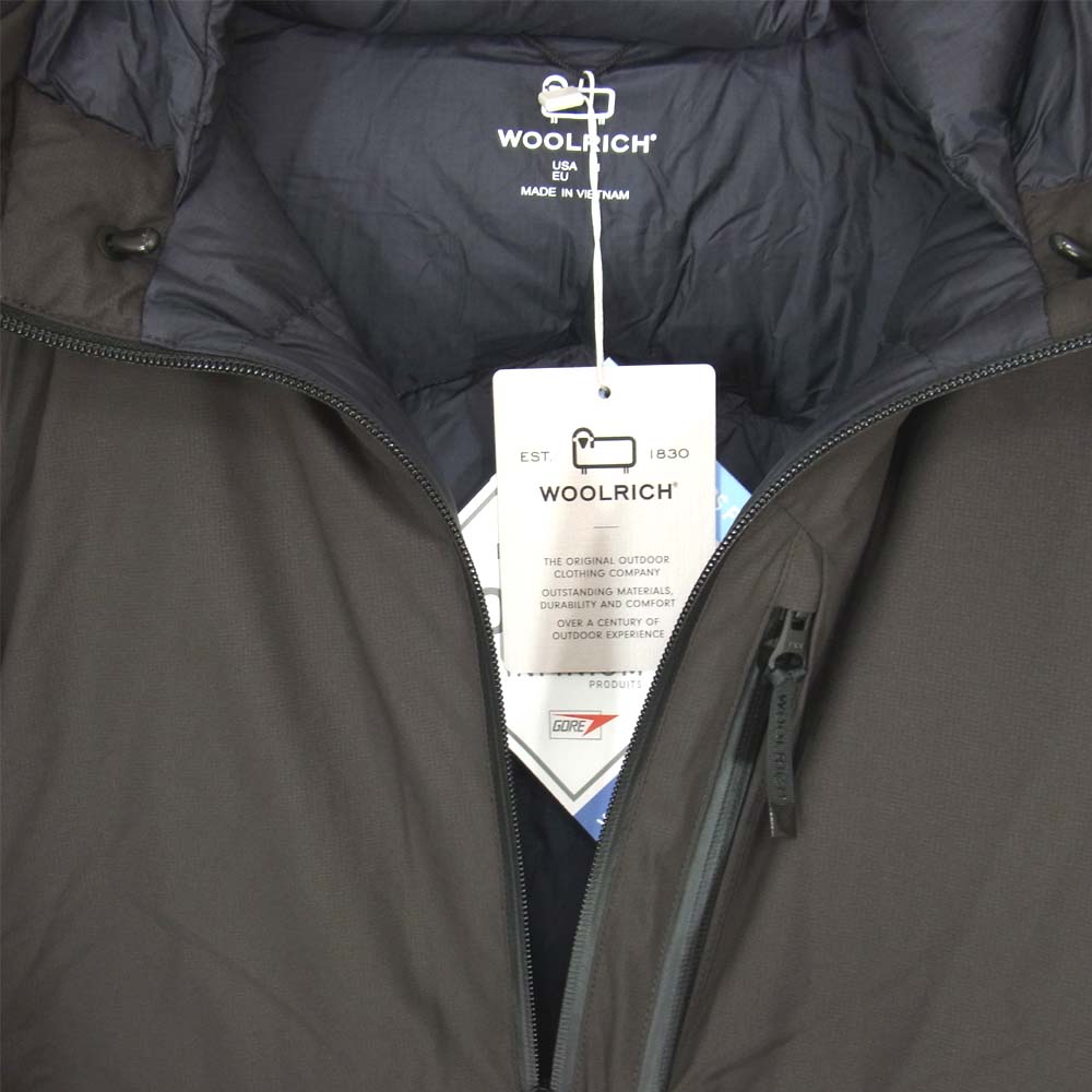 WOOLRICH ウールリッチ WJOU0033 KATAHDIN 2L DOWN PARKA カターディン 2レイヤー パーカー CHARCOAL ブラウン系 L【新古品】【未使用】【中古】