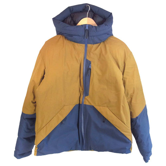 WOOLRICH ウールリッチ WJOU0033 KATAHDIN 2L DOWN PARKA カターディン 2レイヤー パーカー BEIGE NAVY ネイビー×ベージュ L【新古品】【未使用】【中古】