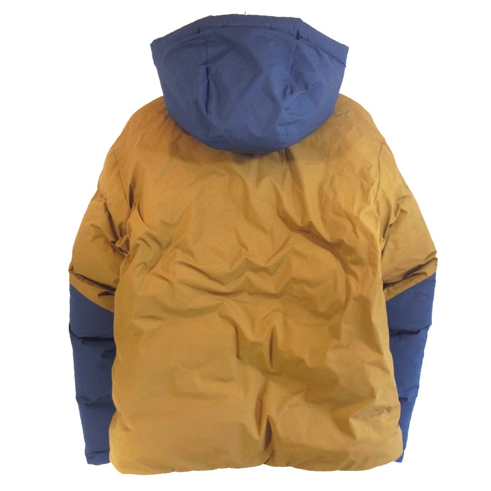 WOOLRICH ウールリッチ WJOU0033 KATAHDIN 2L DOWN PARKA カターディン 2レイヤー パーカー BEIGE NAVY ネイビー×ベージュ L【新古品】【未使用】【中古】