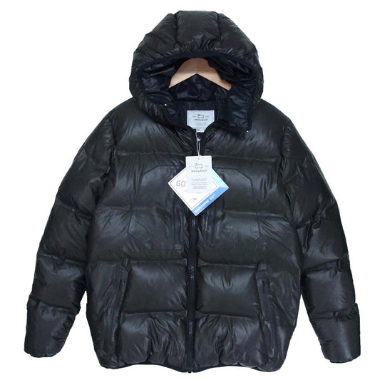 WOOLRICH ウールリッチ WJOU0030 WINTERTIDE DOWN PARKA SD ウインター タイド パーカー シェイク ドライ ブラック系 USA M【中古】