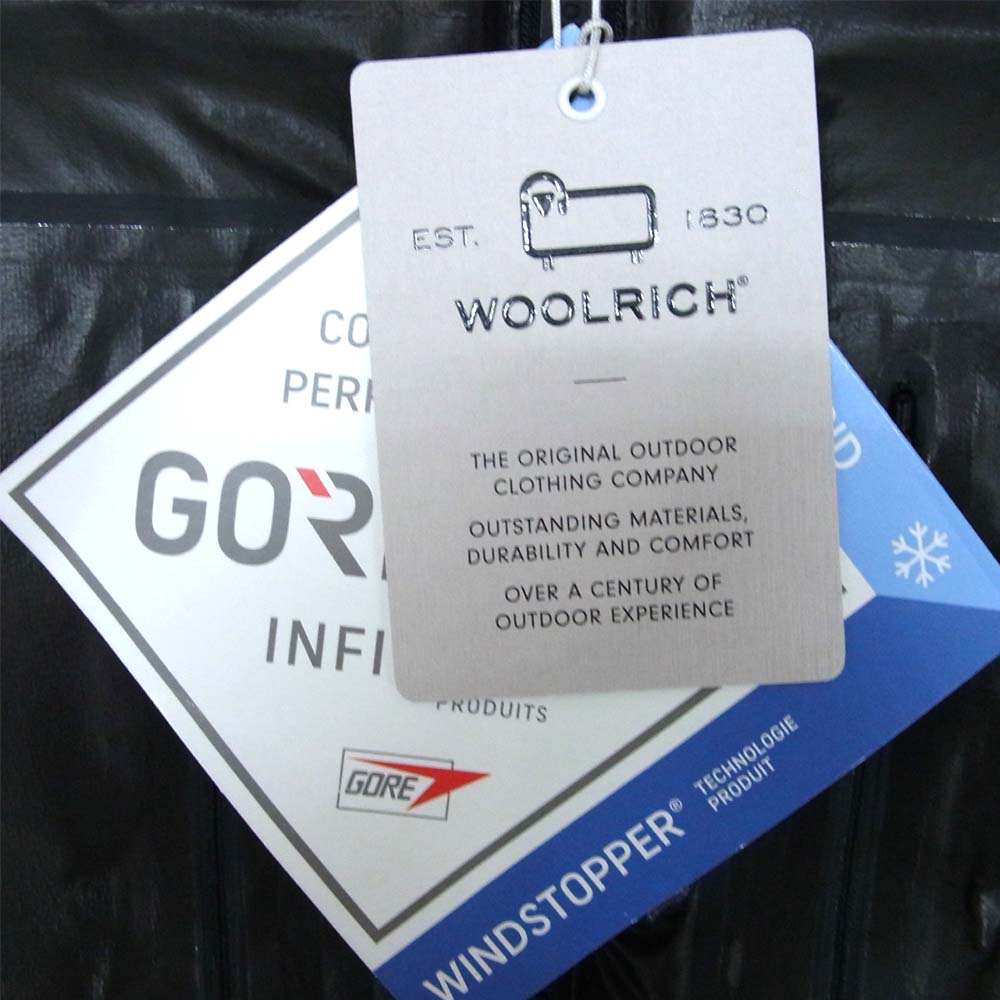 WOOLRICH ウールリッチ WJOU0030 WINTERTIDE DOWN PARKA SD ウインター タイド パーカー シェイク ドライ ブラック系 USA M【中古】