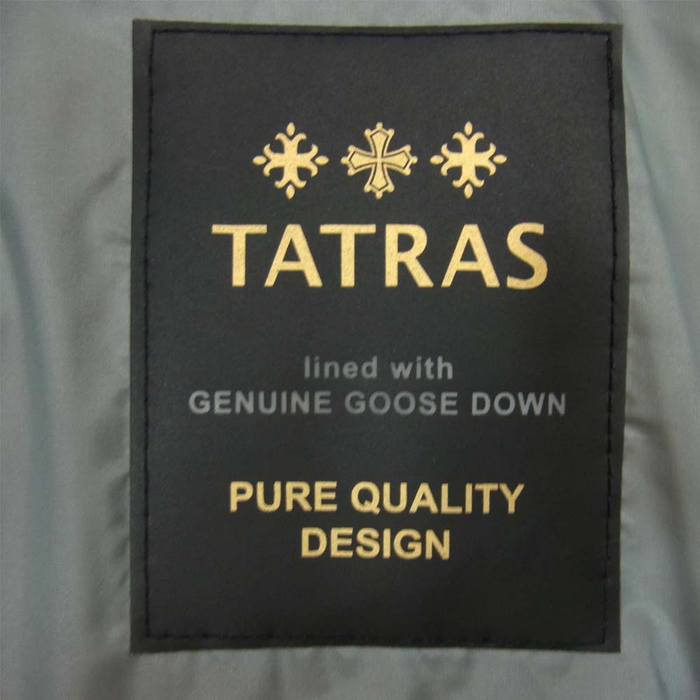TATRAS タトラス LTA7IS4604 三越伊勢丹限定 CERAMICA ダウンコート  グレー系 03【美品】【中古】