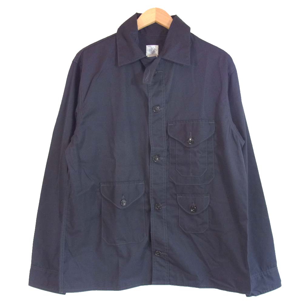 POST OVERALLS ポストオーバーオールズ ネイビー系 L【極上美品】【中古】