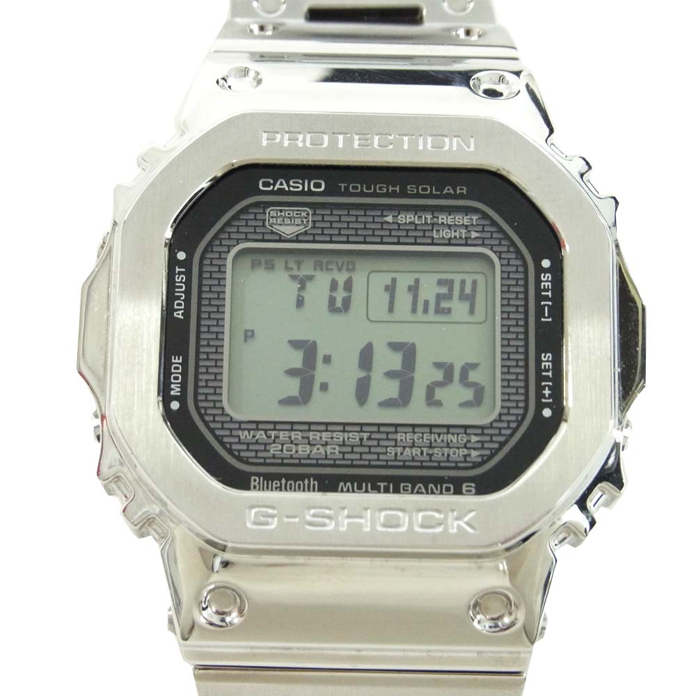 G-SHOCK ジーショック GMW-B5000-1JF メタル 時計 シルバー系 ブラック系【新古品】【未使用】【中古】