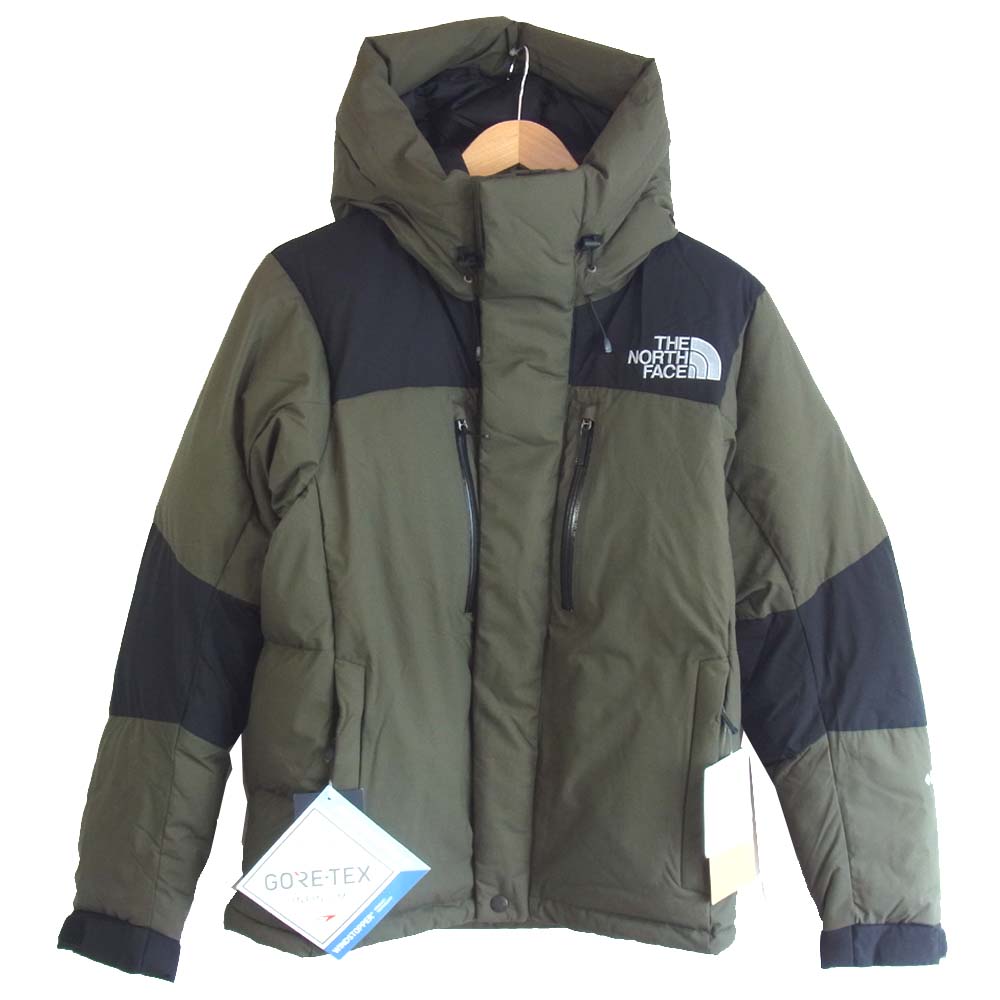 THE NORTH FACE ノースフェイス ND91950 Baltro Light Jacket バルトロ ライト ダウン ニュートープ カーキ×黒 S【新古品】【未使用】【中古】