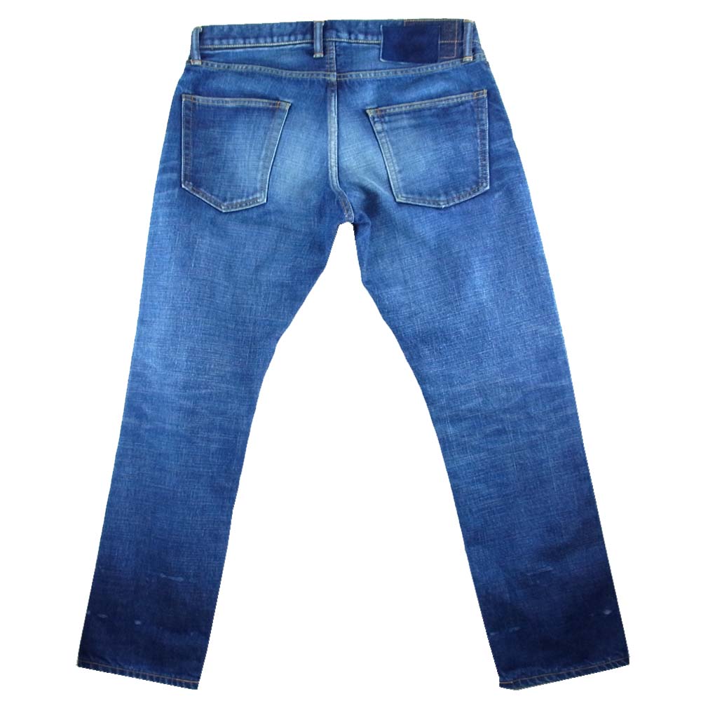 VISVIM ビズビム 20AW 0120205005019 SOCIAL SCULPTURE 10 DAMAGED-25 ソーシャルスカルプチャー インディゴブルー系 34【中古】