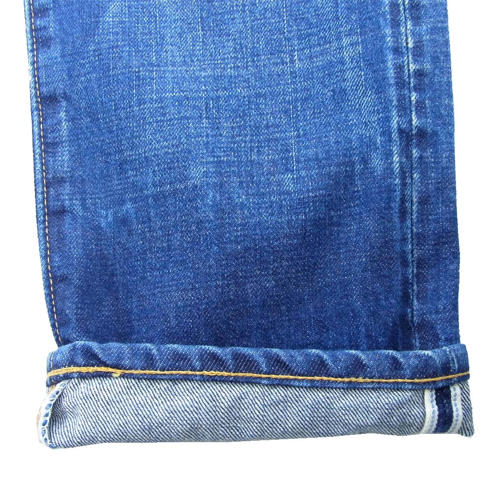 VISVIM ビズビム 20AW 0120205005019 SOCIAL SCULPTURE 10 DAMAGED-25 ソーシャルスカルプチャー インディゴブルー系 34【中古】