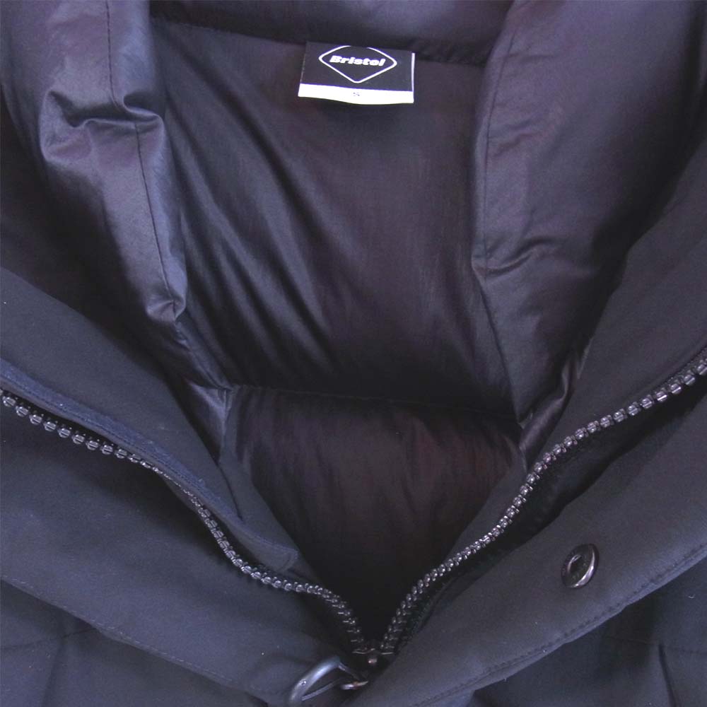 F.C.R.B. エフシーアールビー 189043 DOWN BENCH COAT ダウン ベンチコート ダウンジャケット ブラック系 S【中古】