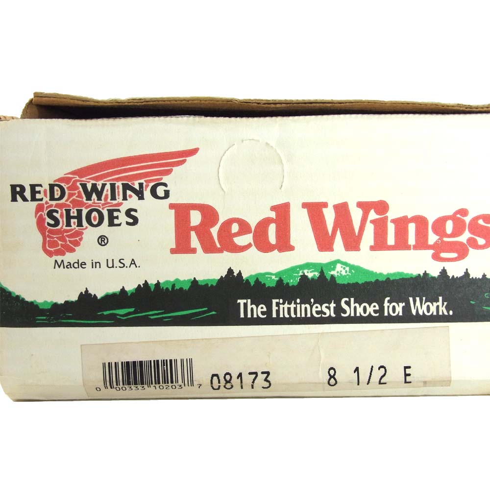 RED WING レッドウィング 8173 6inch CLASSIC MOC TOE クラシック モックトゥ ブラウン系 8 1/2E【中古】