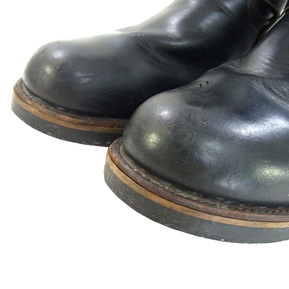 RED WING レッドウィング 2268 PT91 茶芯 スチールトゥ エンジニアブーツ ブラック系 9D【中古】