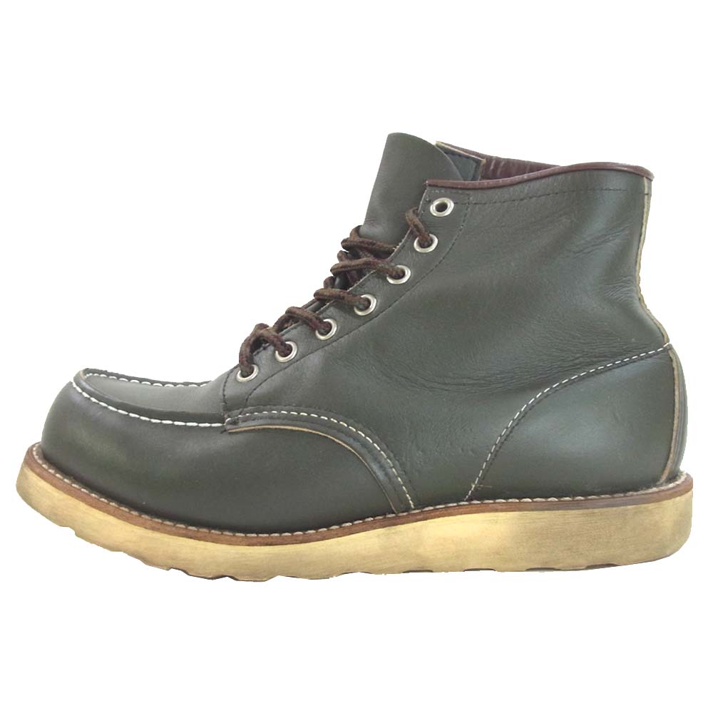 RED WING レッドウィング 8180 四角犬タグ アイリッシュセッター ダークブラウン系 8E【中古】
