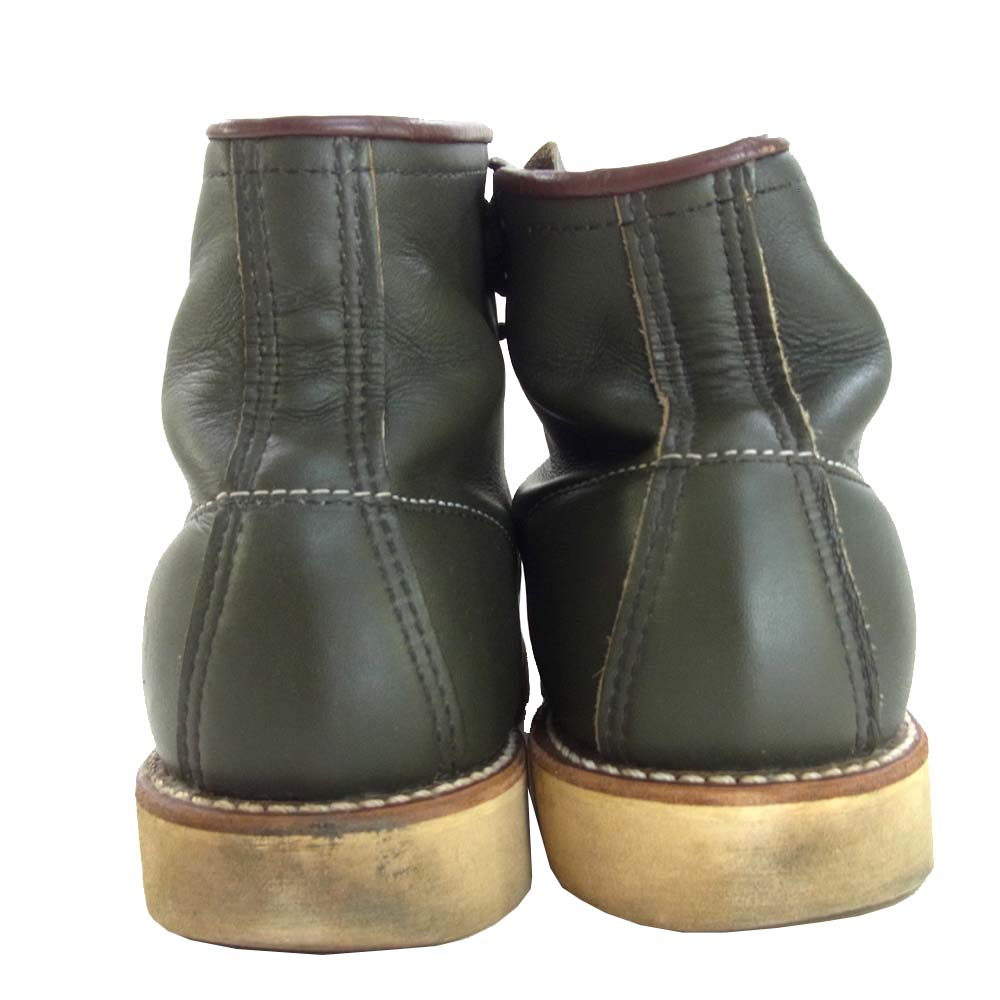 RED WING レッドウィング 8180 四角犬タグ アイリッシュセッター ダークブラウン系 8E【中古】