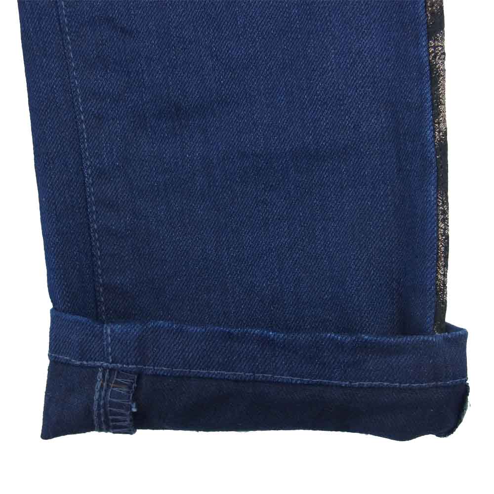 H*h様 Roen デニムスワロフスキーパンツ size30ストレッチ素材 （M ROEN ロエン スワロフスキー スカル レオパード ライン デニムパンツ
