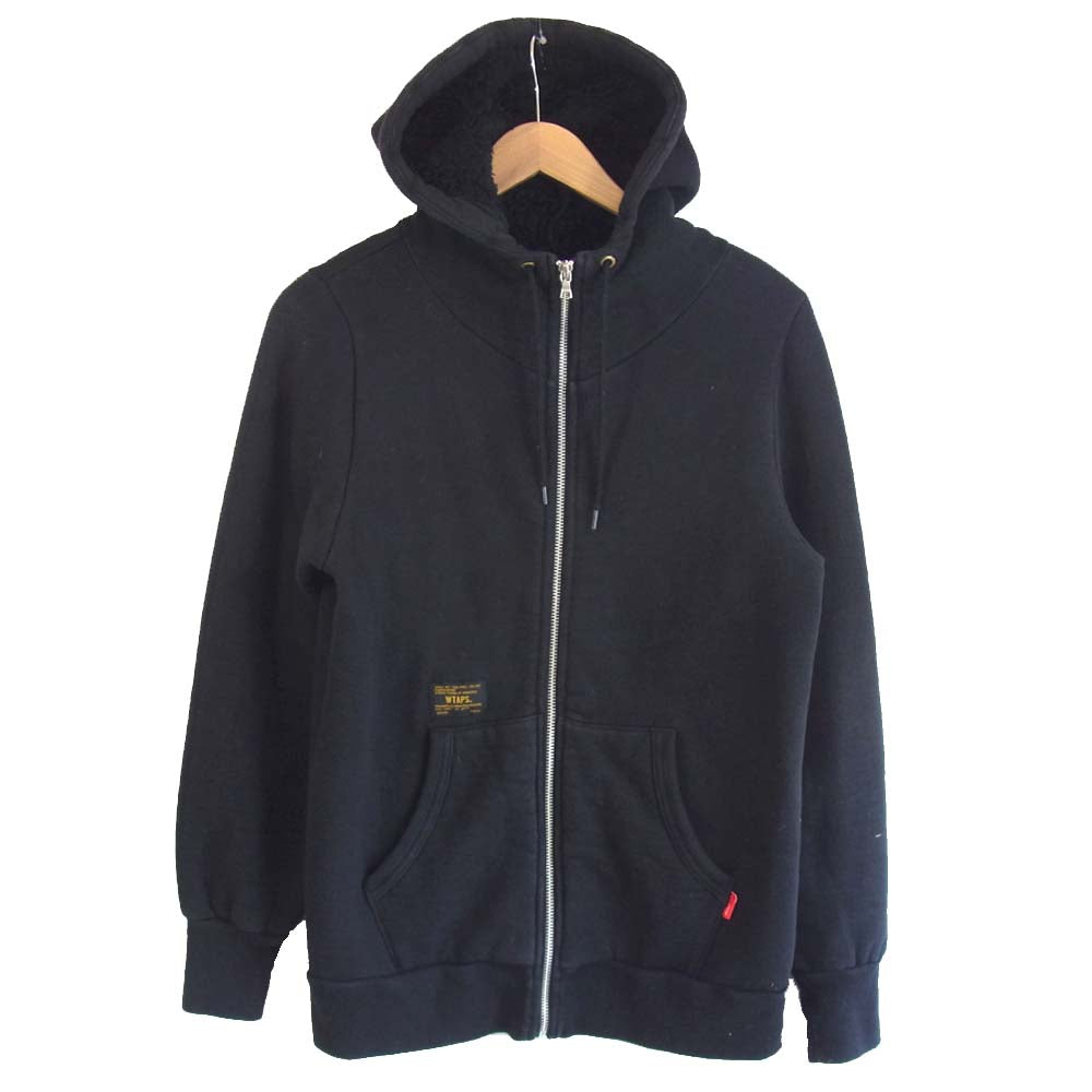 WTAPS ダブルタップス 15AW 152ATDT-CSM11 HELLWEEK Zipup ヘルウィーク ジップアップ パーカー ブラック系 S【中古】