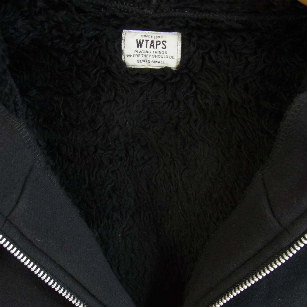 WTAPS ダブルタップス 15AW 152ATDT-CSM11 HELLWEEK Zipup ヘルウィーク ジップアップ パーカー ブラック系 S【中古】