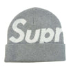 Supreme シュプリーム Big Logo Beanie ビッグ ロゴ ビーニー ニットキャップ グレー系【新古品】【未使用】【中古】