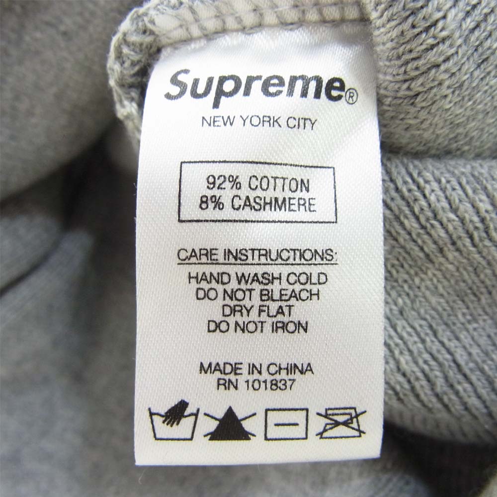 Supreme シュプリーム Big Logo Beanie ビッグ ロゴ ビーニー ニットキャップ グレー系【新古品】【未使用】【中古】