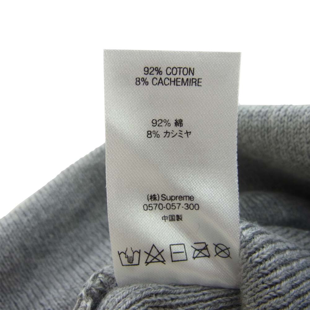 Supreme シュプリーム Big Logo Beanie ビッグ ロゴ ビーニー ニットキャップ グレー系【新古品】【未使用】【中古】