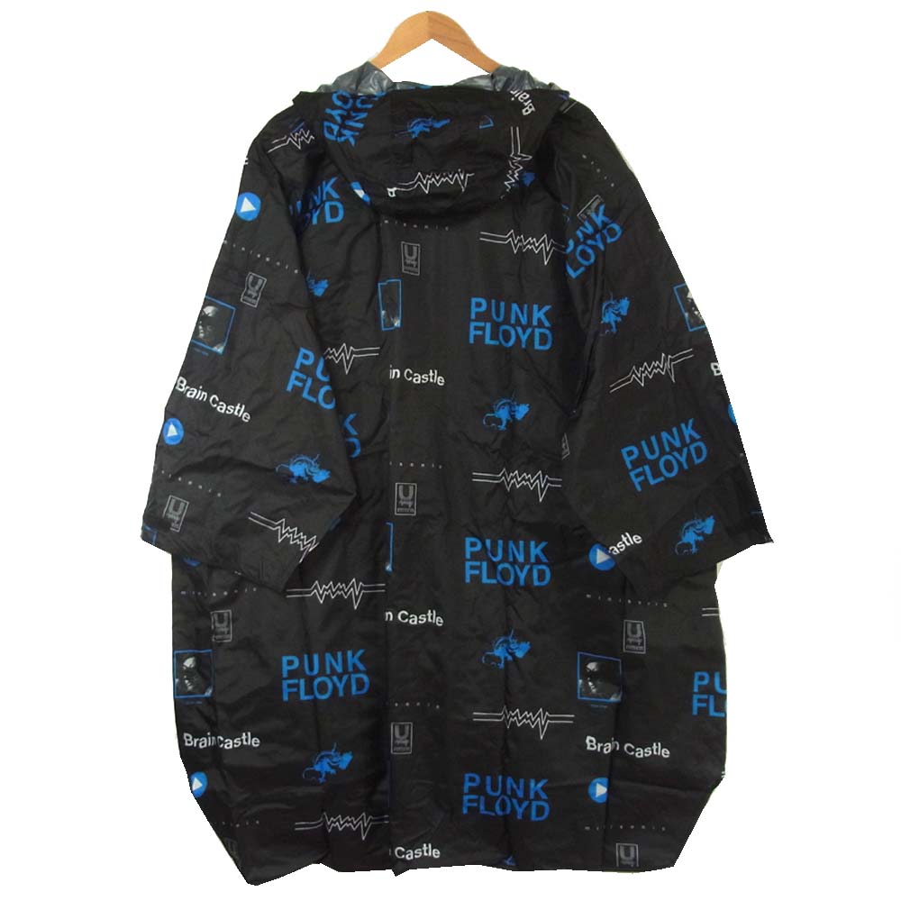 UNDERCOVER アンダーカバー MUV9301-3 SLEEVE RAIN PONCHO レインコート ポンチョ ブラック系 FREE【新古品】【未使用】【中古】