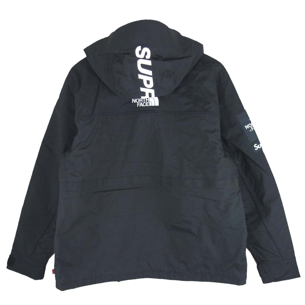 Supreme シュプリーム NP016011 × ノースフェイス THE NORTH FACE Steep Tech Rain Shell マウンテン パーカー ブラック系 USA S【新古品】【未使用】【中古】
